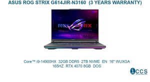 ASUS ROG STRIX G614JIR-N3160  (3 YEARS WARRANTY)