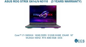 ASUS ROG STRIX G614JV-N3110    (3 YEARS WARRANTY)