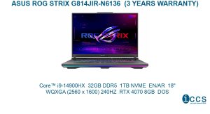 ASUS ROG STRIX G814JIR-N6136  (3 YEARS WARRANTY)