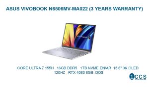 ASUS VIVOBOOK N6506MV-MA022 (3 YEARS WARRANTY)