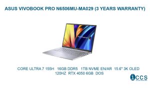 ASUS VIVOBOOK PRO N6506MU-MA029 (3 YEARS WARRANTY)