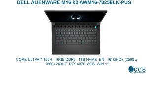 DELL ALIENWARE M16 R2 AWM16-7025BLK-PUS