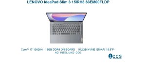 LENOVO IdeaPad Slim 3 15IRH8 83EM00FLDP