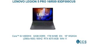 LENOVO LEGION 5 PRO 16IRX9 83DF000CUS