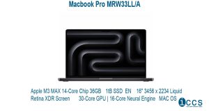 Macbook Pro MRW33LL/A