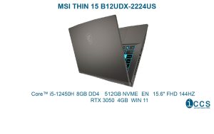 MSI THIN 15 B12UDX-2224US