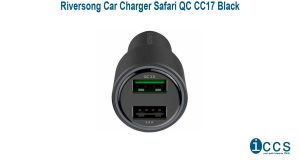 Riversong Car Charger Safari QC CC17 Black