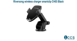 Riversong wireless charger smartclip CH03 Black