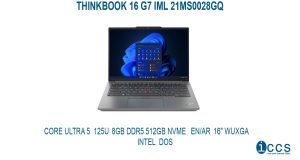 THINKBOOK 16 G7 IML 21MS0028GQ