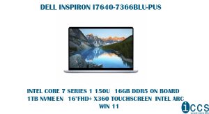 DELL INSPIRON I7640-7366BLU-PUS