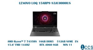 LENOVO LOQ 15ARP9 83JC0000US