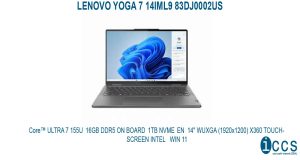 LENOVO YOGA 7 14IML9 83DJ0002US