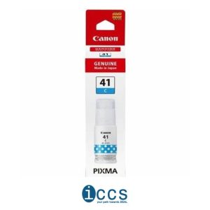 Canon GI-41PGBK Pixma Ink Bottle, Cyan