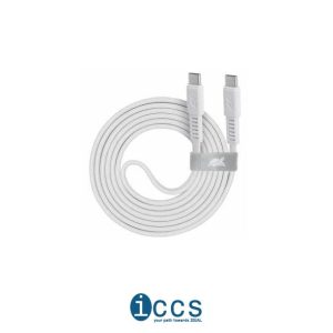 RIVACASE PS6005 BK12 ENG Type-C / Type-C cable, 1,2m black