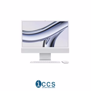 Apple Imac MWUC3LL/A	Apple M4 8Core Chip	16GB 	256GB SSD	EN	24"4480 x 2520 RETINA DISPLAY	8-Core GPU | 16-Core Neural Engine	MACOS WITH APPLE INTELLIGENCE	SILVER/MAGIC KEYBOARD & MAGIC MOUSE